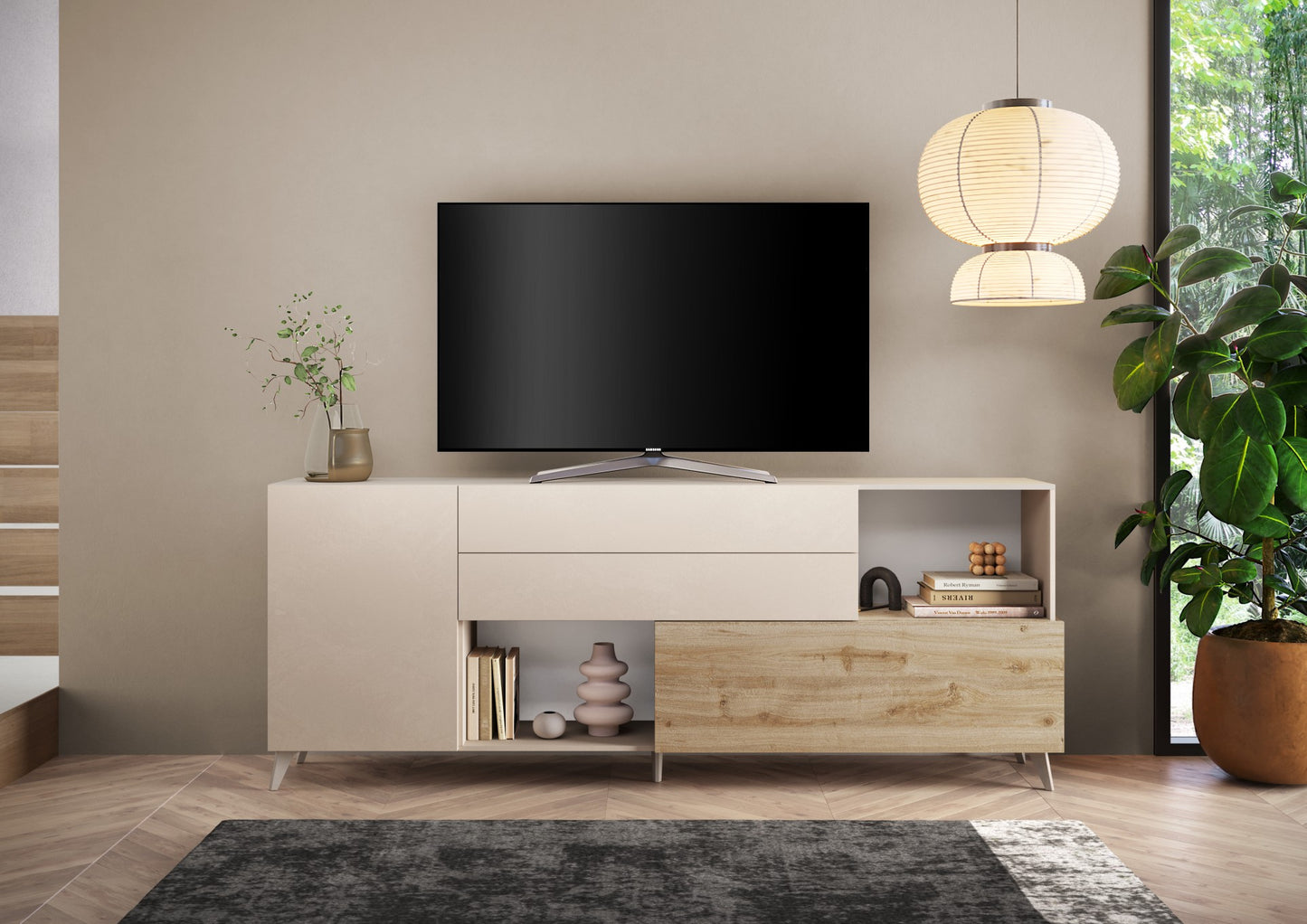 Kumode MONACO I - Cashmere / Light Oak