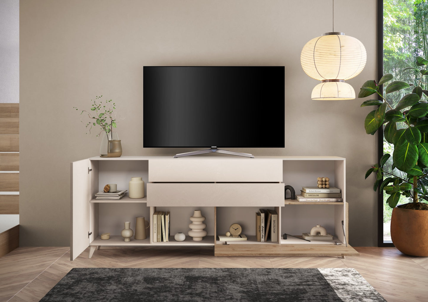 Kumode MONACO I - Cashmere / Light Oak
