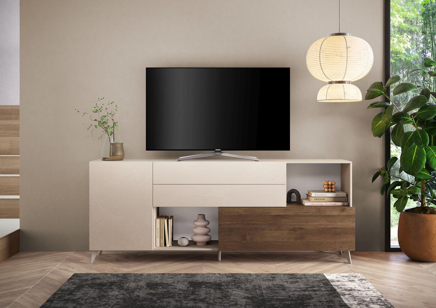 Kumode MONACO I - Cashmere / Dark Oak