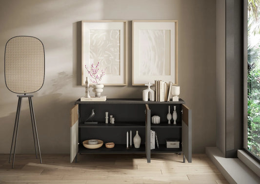 3 durvju kumode EVEREST - CLAY