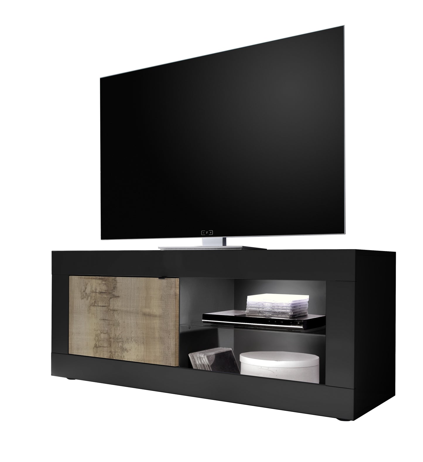 TV Galds BASIC - Melns- Pero