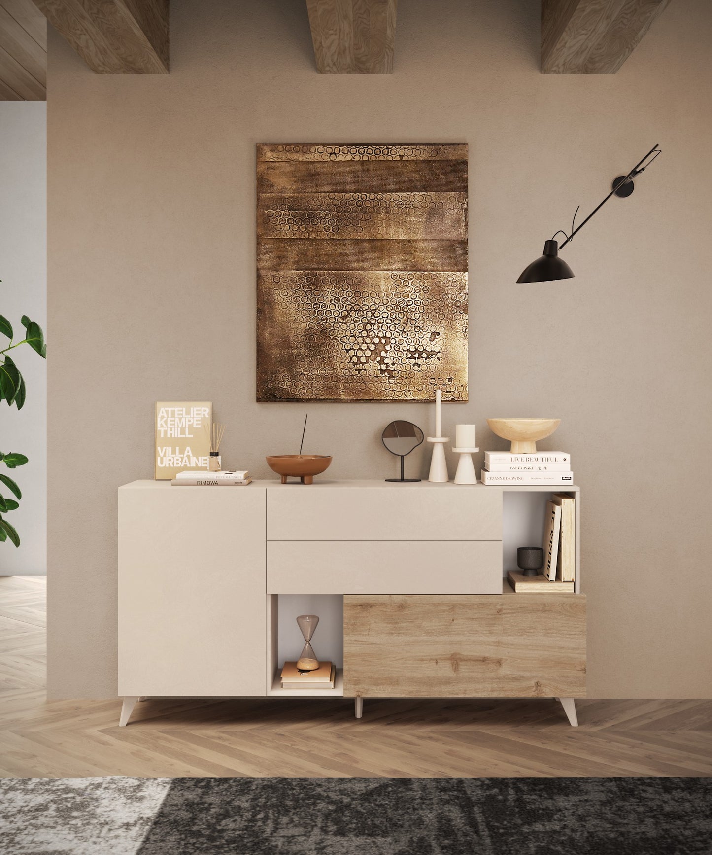 Kumode MONACO - Cashmere / Light Oak