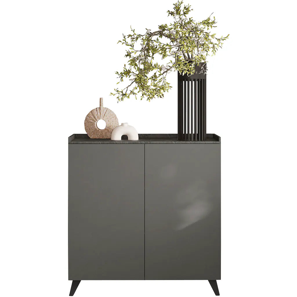Augstā Kumode TRAY - Stone grey