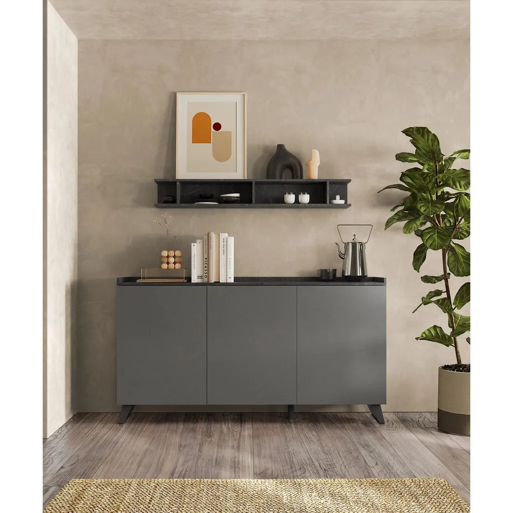 Kumode TRAY III - Stone grey