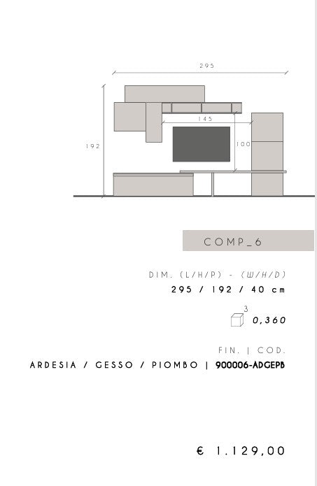 Viesistabas mēbeļu komplekts INFINITY 6