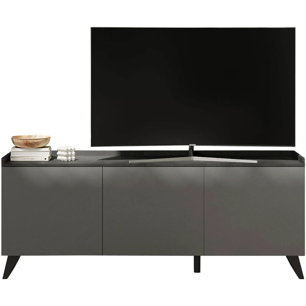TV Galds TRAY III - Stone grey